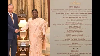 Hisar Bajra Khichdi, Ganne De Ras Di Kheer: President Murmu Hosts A North Indian Feast For Vietnam President To Lam