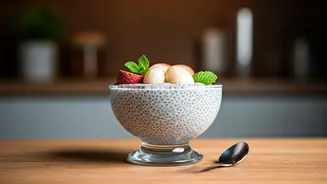 Why This Creative Litchi Chia Pudding Is Viral