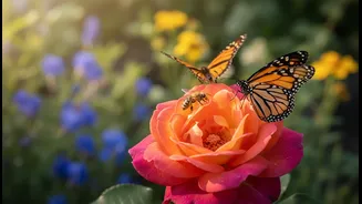 Bees And Butterflies Make Gardening More Rewarding