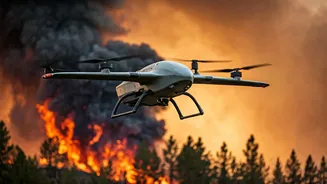 Fighting Wildfires: Drones to the Rescue?