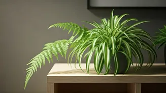 Spider Plants And Ferns Are Pet-Parent Decor Goals