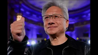 Nvidia CEO Pushes Back On AI Fears Over Software Firms As Nvidia Delivers Blockbuster Forecast