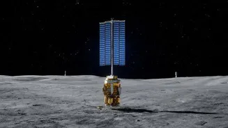 Blue Origin unveils 20-meter power tower for upcoming Moon base