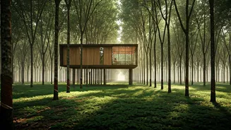 Escape High Office Stress At Kerala Dense Rubber Plantation Treehouses