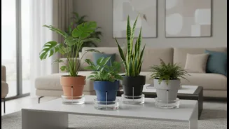 Houseplant Owners Use Capillary Systems To Simplify Daily Plant Maintenance