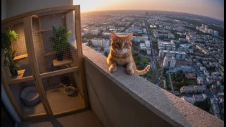 A Balcony Is Not A Substitute For Safe Outdoor Pet Access