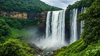 Dudhsagar Falls Turns Monsoon Into Full Cinema