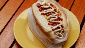 Cachorro-quente de hambúrguer; veja a receita criada por Lázaro Ramos