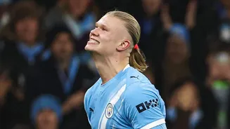Erling Haaland completes 150 Manchester City goals in Brighton draw