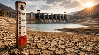 India's Water Warning: 166 Major Reservoirs Down To Just 28% Capacity