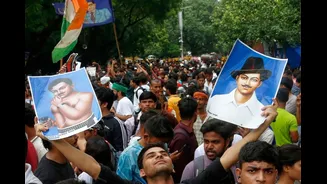 RAF Orders Inquiry Into Alleged Pellet Gun Use During Delhi's 'Sansad Chalo' March