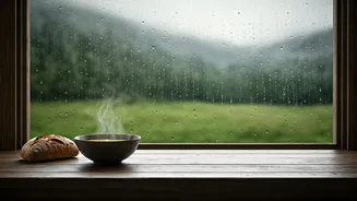 Rain, Local Food And Cosy Views Win