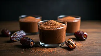 Ditch Sugar For Soft Date Sweetened Ragi Cocoa Pudding Cups