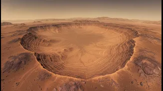 Scientists Use Orbital Maps To Find A Possible Ancient Martian Coastline Clue