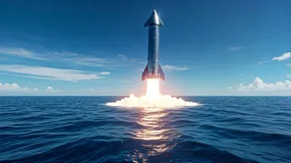 Starship's Ocean Dive: A Fiery Success for SpaceX's Ambitious Rocket