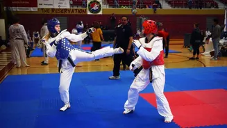 What is martial arts sparring?