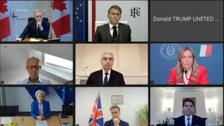 Trump’s Camera Off During G7 Virtual Meet, Internet Wonders: 'Bad Hair Day Or Nap?'