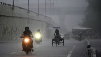 Rain lashes parts of Delhi-NCR; alert issued for more showers, temperature likely to dip