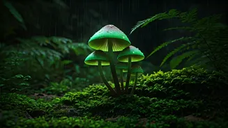 Catch These Wild Glowing Forest Mushrooms Before They Vanish