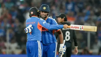 Abhishek Sharma and Ishan Kishan Script History: India Secures Historic 1-2 in ICC T20I Batting Rankings; Sanju Samson Makes A Big Jump