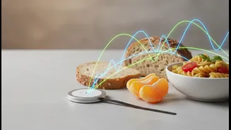 How continuous glucose monitors identify foods that trigger sudden blood sugar spikes