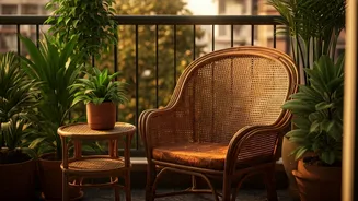 Old-school cane furniture balcony comeback goes viral in India