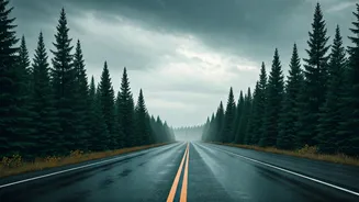 The Open Road Looks Better In Rain