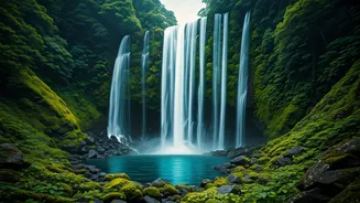 Misty Western Ghats Reels Show Stunning Mahabaleshwar Waterfalls Now