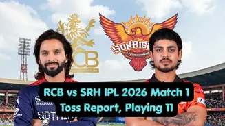 RCB vs SRH Toss Report & Playing 11, IPL 2026: Bengaluru to Bowl First, Lineups Announced