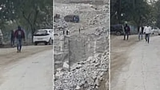 MP News: Heavy Firing Erupts At Stone Mine In Gwalior; FIR Registered Against 10 -- VIDEO