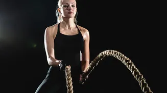 African Dance and Rope Work Bring Energy to Strength Training