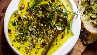 For your next party, try these dishes with rosemary-olive oil