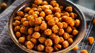 Swap Unhealthy Potato Chips For Crispy Roasted Makhana And Seasoned Chickpeas At Home
