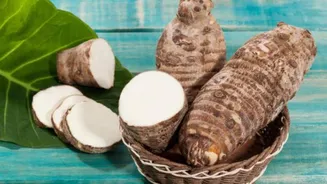 Why you should start eating boiled taro