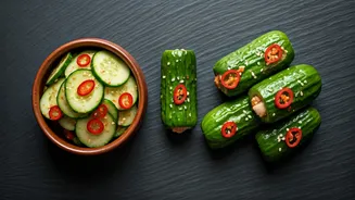 These Korean-Inspired Cucumber Recipes Deserve A Spot On Your Table