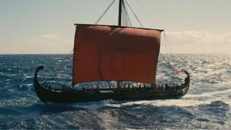 A Odisseia: Nolan usou navio viking que navega de verdade no filme