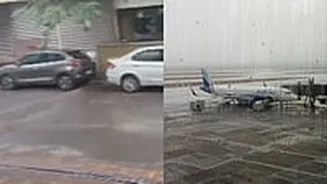 Weather Alert! Early Morning Showers Lash Navi Mumbai; Thane Soars To 39°C, AQI Slips Into Poor Category