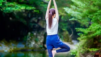 How Arm Positions That Change Difficulty Fits Into Tree Pose Variations In Yoga