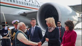 PM arrives in Netherlands on second leg of five-nation tour