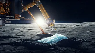 New Moon Missions Will Probe Volatiles And Water Ice