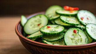 Fresh, Spicy And Crunchy: The Perfect Cucumber Salad