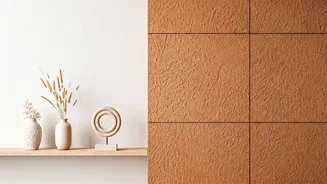 Gen Z Renters Swap Blank Walls Textured Terracotta Panels