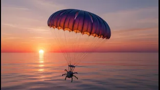 How Automated Parachute Deployments Secure Stable Ocean Splashdowns For Indian Space Crews