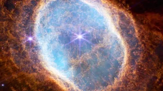 James Webb Spots A Giant Exoplanet Hidden Inside A Young Planetary System