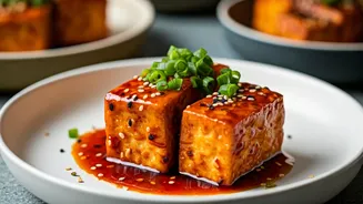 Honey-Chilli Tofu Rules Modern College Campus Food Menus