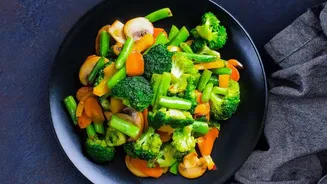 Season Frozen Vegetables After Excess Water Has Cooked Away