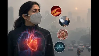 Delhi’s ‘Poor’ AQI Surges Past 290: Why Winter Smog Can Strain Your Heart Even Without Breathlessness