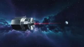 How Infrared Light Beams Beam High Definition Video From Deep Space Quickly
