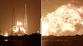 Blue Origin’s New Glenn Rocket Explodes During Engine-Firing Test At Cape Canaveral’s Launch Complex 36 | Video