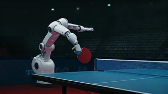 Sony's 'Ace' Robot Masters Table Tennis, Challenging Elite Players